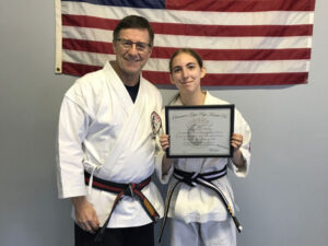 Goju Ryu Karate Junior 3rd Degree Black Belt Emma Whitham