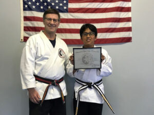 Goju Ryu Karate Junior 1st Degree Black Belt Rishab Pandya