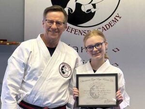 Goju Ryu Karate 2nd Degree Black Belt Cindy Wensink