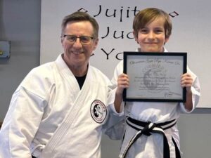 Goju Ryu Karate Jr. 1st Degree Black Belt Declan Miccile