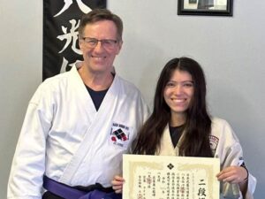 Hakko Denshin Ryu Jujutsu 2nd Degree Black Belt Jody Goldstein