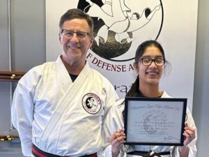 Goju Ryu Karate Jr. 1st Degree Black Belt Sreenisha Rajesh